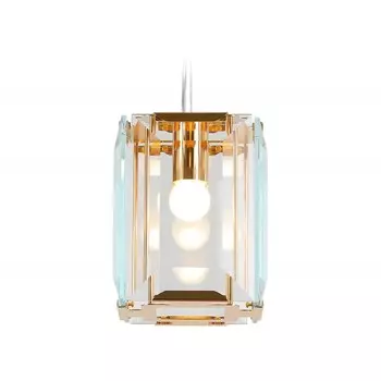 Светильник подвесной с хрусталём Ambrella light, Traditional, TR5108, E27, цвет золото