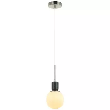 Светильник подвесной Sharo 1xE27 40Вт, размер 15x15x39,5-150 см, цвет никель