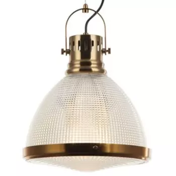 Светильник подвесной Shiner 1xE27 40Вт, размер 31x31x44,5-150 см, цвет бронза