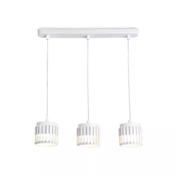 Светильник подвесной со сменной лампой Ambrella light, Techno family, TN71173, 3хGX53, цвет белый