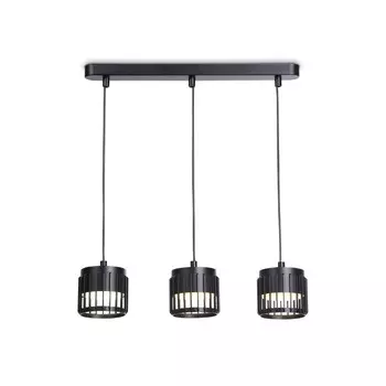 Светильник подвесной со сменной лампой Ambrella light, Techno family, TN71175, 3хGX53, цвет чёрный