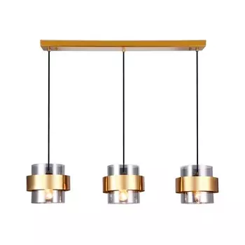 Светильник подвесной со сменной лампой Ambrella light, Traditional, TR3652, 3хE27, цвет золото