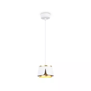 Светильник подвесной со сменной лампой Ambrella light, Techno family, TN71245, GX53, цвет белый, золото