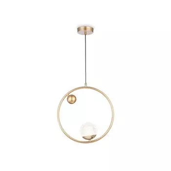 Светильник подвесной со сменной лампой Ambrella light, Crystal, TR5428, G9, цвет золото