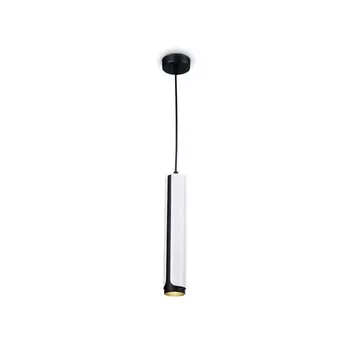 Светильник подвесной со сменной лампой Ambrella light, Techno family, TN51608, GU10, цвет белый, чёрный