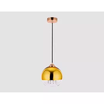 Светильник подвесной со сменной лампой Ambrella light, Traditional, TR3602, E27, цвет золото