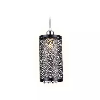 Светильник подвесной со сменной лампой Ambrella light, Traditional, TR3637, E14, цвет хром