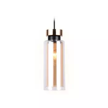 Светильник подвесной со сменной лампой Ambrella light, Traditional, TR3571, E14, цвет золото