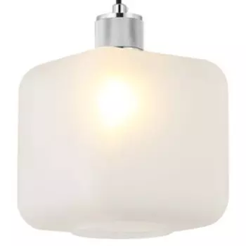 Светильник подвесной Square 1xE27 40Вт, размер 16,5x16,5x26-150 см, цвет хром