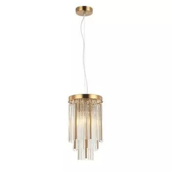 Светильник подвесной Style rain 1xE14 40Вт, размер 20x20x40,5-150 см, цвет бронза