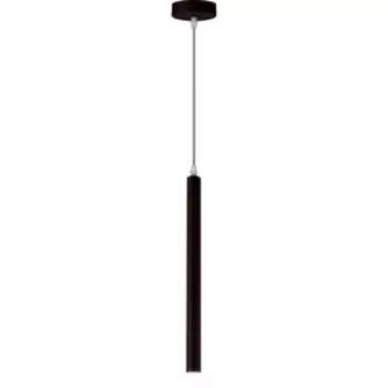 Светильник подвесной светодиодный Limpio 1xLED 5Вт, размер 3x3x65,5-160 см, цвет коричневый