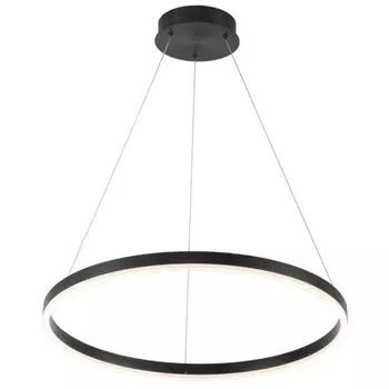 Светильник подвесной светодиодный Planetary 1xLED 31Вт, размер 60x60x30-130 см, цвет чёрный