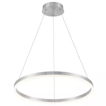 Светильник подвесной светодиодный Planetary 1xLED 31Вт, размер 60x60x30-130 см, цвет хром