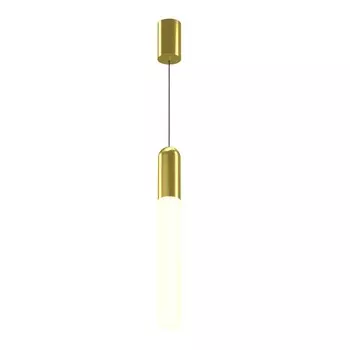 Светильник подвесной Technical P101PL-L500-12W3K-BS, LED, 12 Вт, 60х60х500 мм, 850 Лм, 3000К, латунь