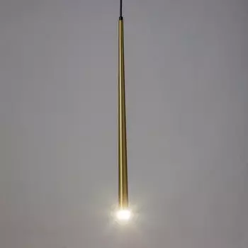 Светильник подвесной "Титан" LED 5Вт 4000К золото 2,8х2,8х60-160см