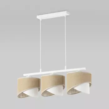 Светильник подвесной TK Lighting Marlon 4827, E27, 3х40Вт, 700х200 мм, цвет белый
