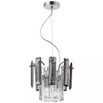 Светильник подвесной Ton 2xE14 40Вт, размер 22x22x50-100 см, цвет хром