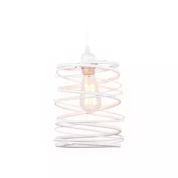 Светильник подвесной в стиле лофт Ambrella light, Traditional, TR8400, 1хE27, цвет белый
