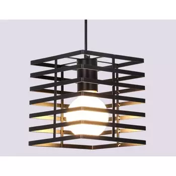 Светильник подвесной в стиле лофт Ambrella light, Traditional, TR8411, E27, цвет чёрный