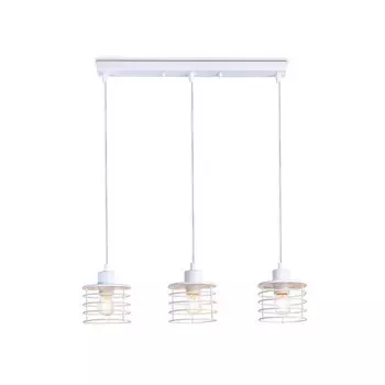 Светильник подвесной в стиле лофт Ambrella light, Traditional, TR8072, 3хE27, цвет белый