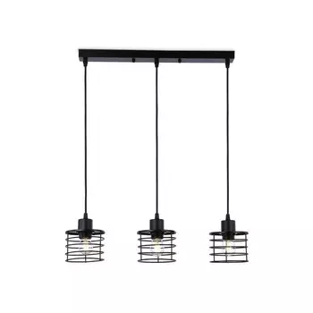 Светильник подвесной в стиле лофт Ambrella light, Traditional, TR8075, 3хE27, цвет чёрный