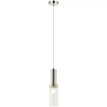 Светильник подвесной Wunder 1xE14 40Вт, размер 8x8x35-150 см, цвет никель