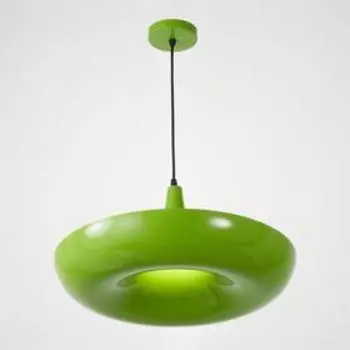 Светильник подвесной "Зеленая роща" 1x40Вт E27 зеленый 40х40х23 см