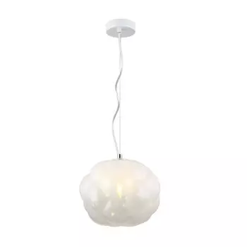 Светильник подвесной Zeta 1xE27 40Вт, размер 25x25x150 см, цвет белый