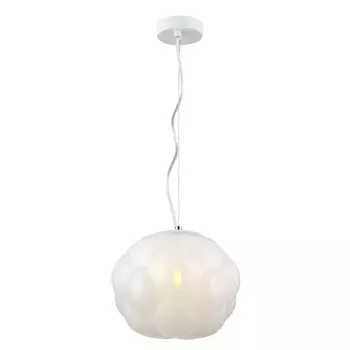 Светильник подвесной Zeta 1xE27 40Вт, размер 35x35x150 см, цвет белый