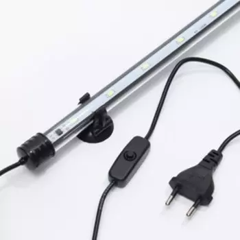 Светильник подводный с переключателем, JINGYE, 46 см, 5 Вт, розовый