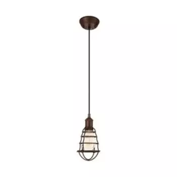 Светильник PORT SETON, 1x60Вт E27, цвет коричневый