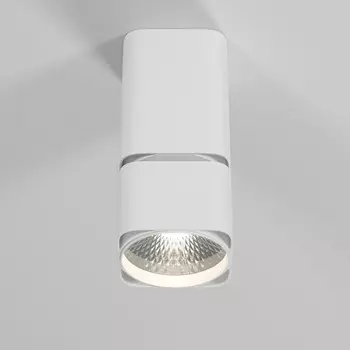 Светильник потолочный акцентный Elektrostandard, Cubus LED 10 Вт, 55x55x140 мм, IP20, цвет белый
