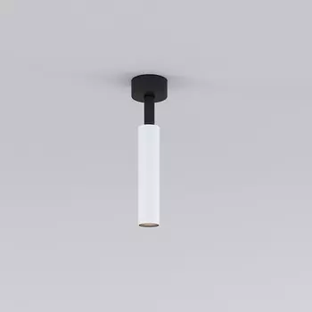 Светильник потолочный акцентный Elektrostandard, Diffe LED 5 Вт, 27x27x178 мм, IP20, цвет белый, чёрный