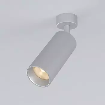 Светильник потолочный акцентный Elektrostandard, Diffe LED 10 Вт, 57x52x175 мм, IP20, цвет серебряный