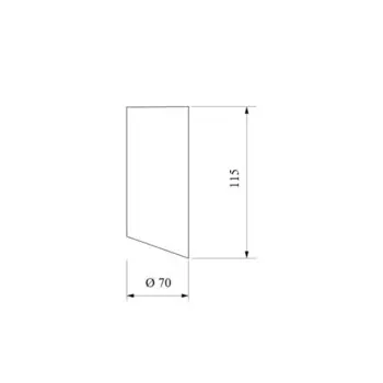 Светильник потолочный акцентный Elektrostandard, DLN002 GU10 50 Вт, 70x70x115 мм, IP20, цвет белый