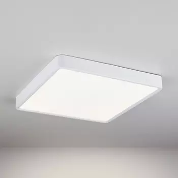 Светильник потолочный акцентный Elektrostandard, Fitta LED 24 Вт, 265x265x28 мм, IP20, цвет белый
