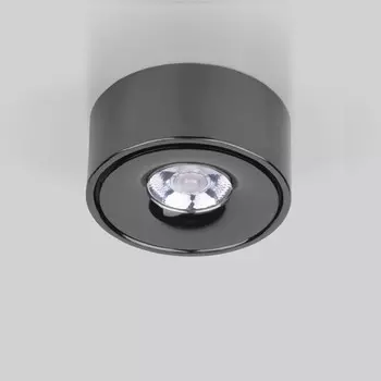 Светильник потолочный акцентный Elektrostandard, Glide LED 8 Вт, 100x100x45 мм, IP20, цвет чёрный жемчуг