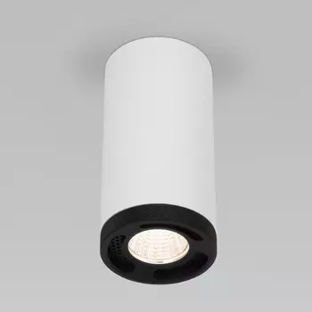 Светильник потолочный акцентный Elektrostandard, Lead LED 9 Вт, 60x60x120 мм, IP20, цвет белый, чёрный