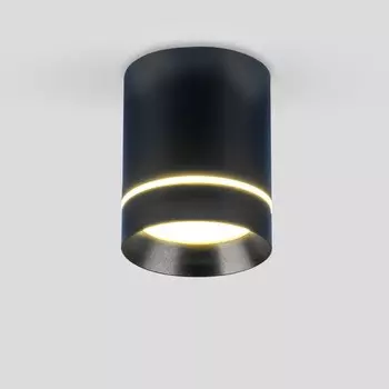 Светильник потолочный акцентный (спот) Elektrostandard, Topper LED 9 Вт, 80x80x100 мм, IP20, цвет чёрный матовый
