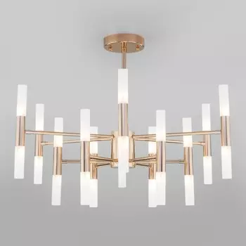 Светильник потолочный Bogate's Bastone 350, G4, 24х3Вт, 600х600х500 мм, цвет золото