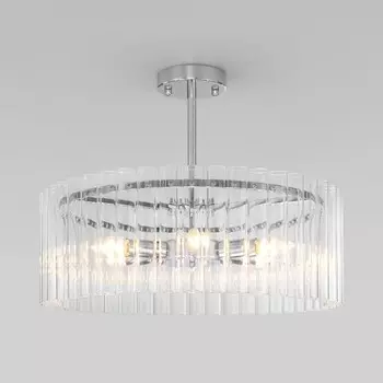 Светильник потолочный Bogate's Flamel 374/6, E14, 6х60Вт, 500х500х380 мм, цвет хром