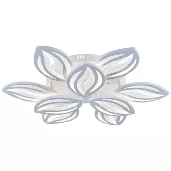 Светильник потолочный Escada, 10221/9LED White. 1х180Вт, LED, 14400Лм, 3000/4000/6500К, 720х720х115 мм, цвет белый/матовый