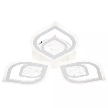Светильник потолочный Escada, 10227/3LED. 1х70Вт, LED, 5200Лм, 3000/4000/6000К, 580х580х85 мм, цвет белый