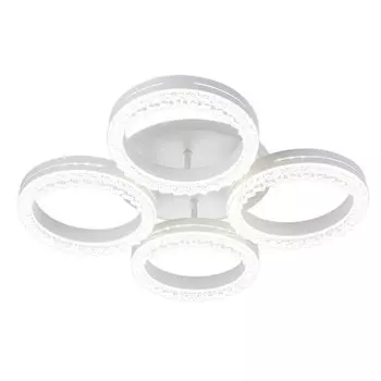 Светильник потолочный Escada, 10276/4LED APP. 1х70Вт, LED, 4775Лм, 3000-6000К, 500х500х130 мм, цвет белый