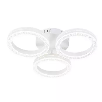 Светильник потолочный Escada, 10282/3LED. 1х45Вт, LED, 3372Лм, 3000/4000/6000К, 440х440х100 мм, цвет белый