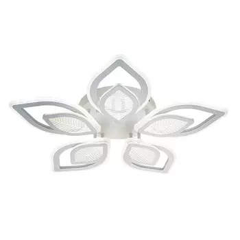 Светильник потолочный Escada, 10288/10LED. 1х130Вт, LED, 9758Лм, 3000-6500К, 660х660х100 мм, цвет белый