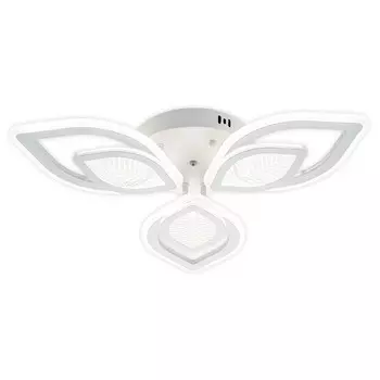 Светильник потолочный Escada, 10288/6LED. 1х80Вт, LED, 5256Лм, 3000-6500К, 600х600х100 мм, цвет белый