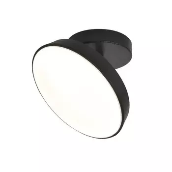 Светильник потолочный Escada, 20023SMA/01LED BK. 1х14Вт, LED, 1200Лм, 3000/4000/6000К, 200х200х130 мм, цвет черный