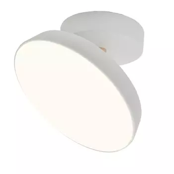 Светильник потолочный Escada, 20023SMA/01LED WH. 1х14Вт, LED, 1200Лм, 3500-5700К, 200х200х130 мм, цвет белый