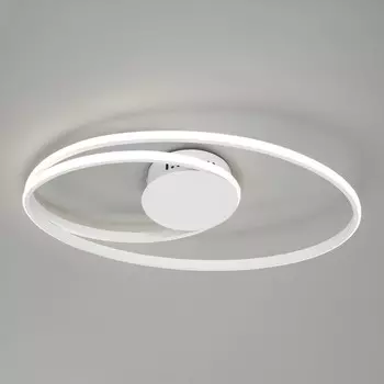 Светильник потолочный Eurosvet Caroline 90250/1, LED, 44 Вт, 4200К, 2156Лм, 540х300х50 мм, цвет белый